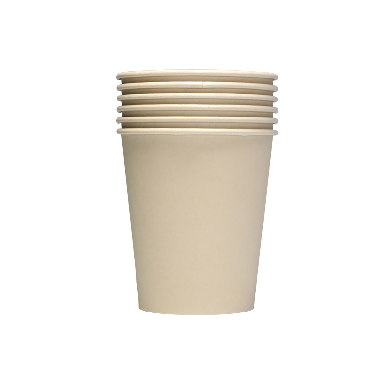 7oz koji se može reciklirati PLA obloženi tiskanom kraft papirnatom šalicom